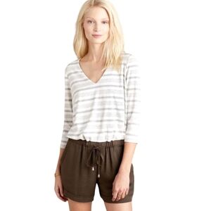 Anthropologie Elevenses Rayon Blend Romper